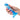 5.5" Twisted Love Twisted Ribbed Probe: Various Colours