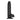 Realistic Rotating and Vibrating Remote-Controlled Dildo: Black