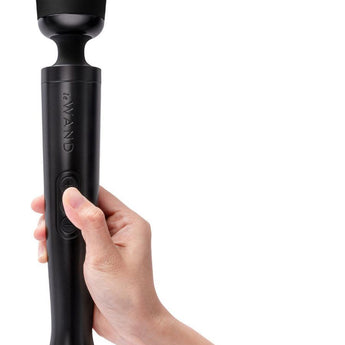 Plug In Die Cast Massager: Black - Passionfruit