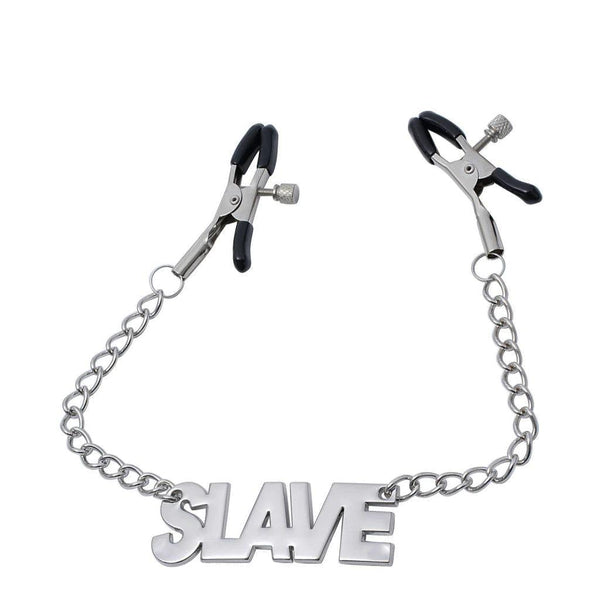 'Slave' Chain Nipple Clamp - Passionfruit