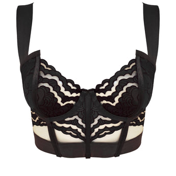 Dala Cropped Basque - Bordelle - Passionfruit