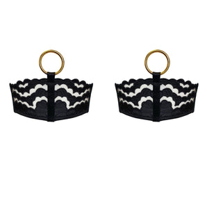 Dala Garters (Pair) - Bordelle - Passionfruit