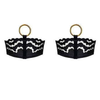 Dala Garters (Pair) - Bordelle - Passionfruit