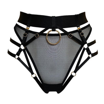 Kora Multi-Style Harness Brief - Bordelle - Passionfruit