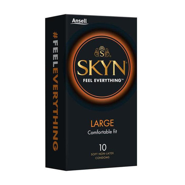Skyn, Non-Latex 56mm (Large) Condoms - 10 pack - Passionfruit