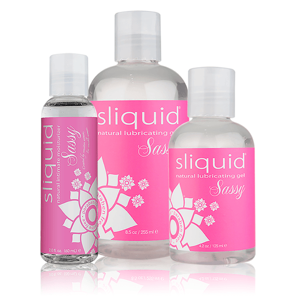 Sliquid Naturals: Sassy Water Based Lube - various sizes I - Passionfruit