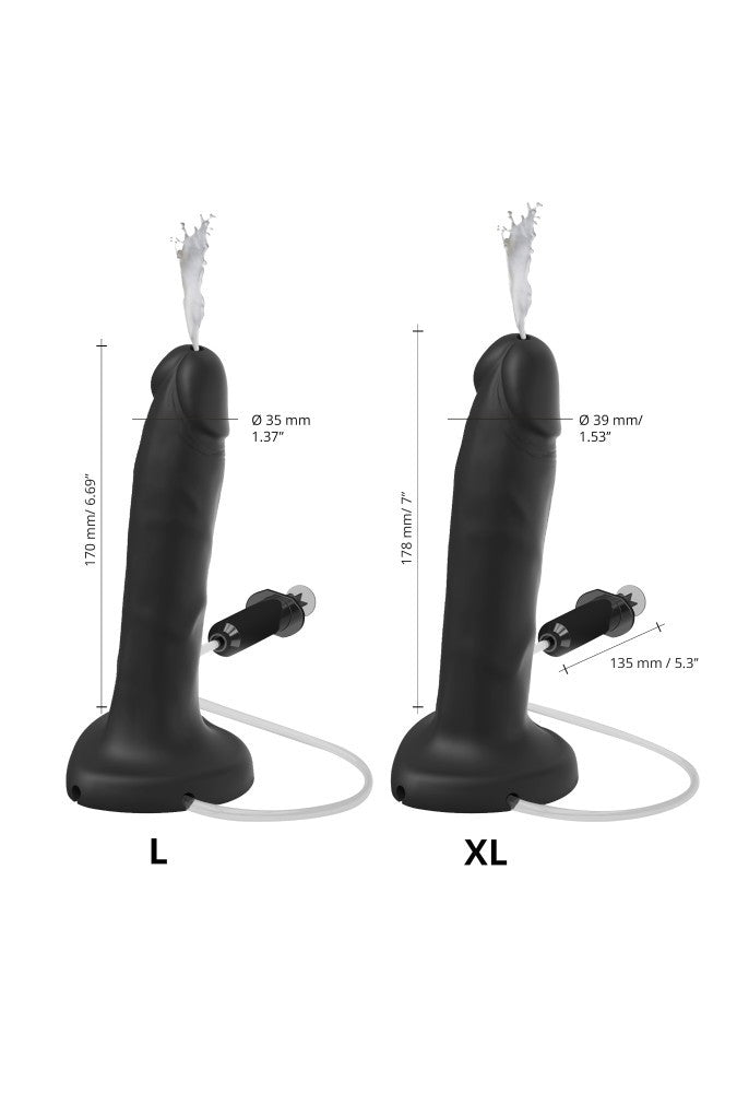 Realistic Squirting Cum Dildo size Large