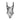 Tulle Bodysuit with Patterned Flock Embroidery