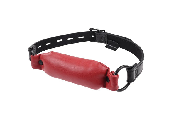 Saffron Soft Bit Gag: Vegan Leather