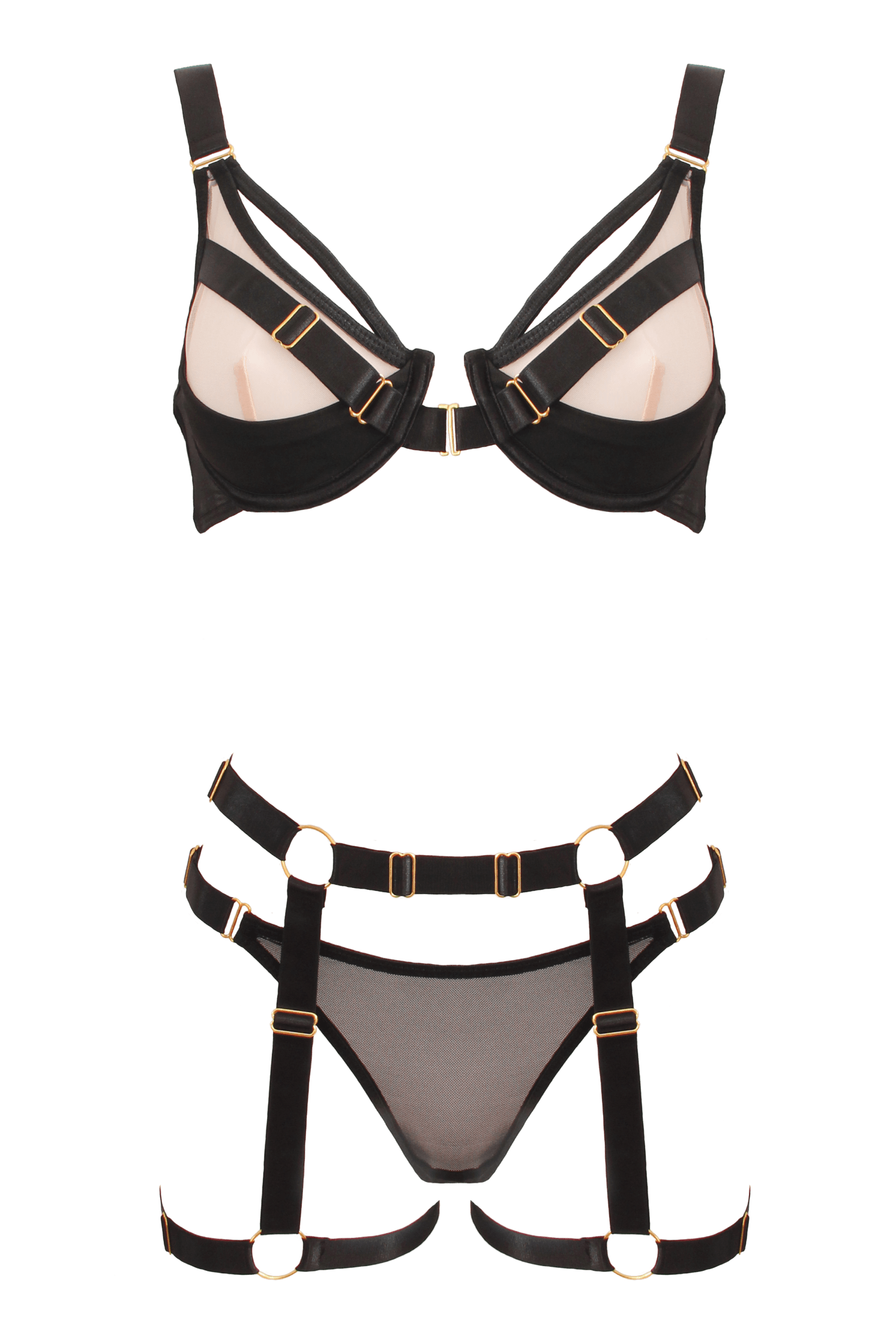 3 Piece Strappy Set: Muse - Passionfruit