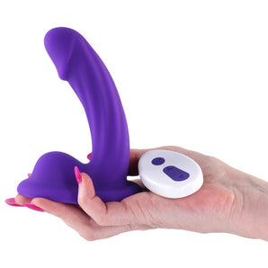5" Colours Curve Vibrating Dildo: Various Colours