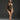 Spaghetti strap crotchless bodysuit