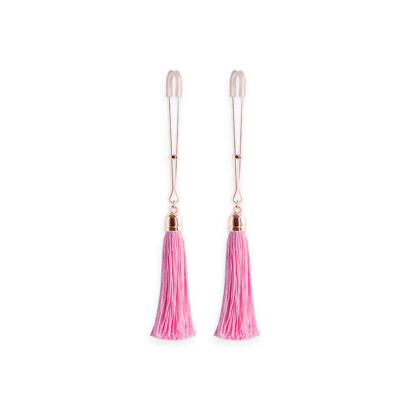 Bound Adjustable Nipple Clamps with Tassle
