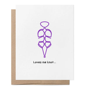 Loves Me Knot (Card)