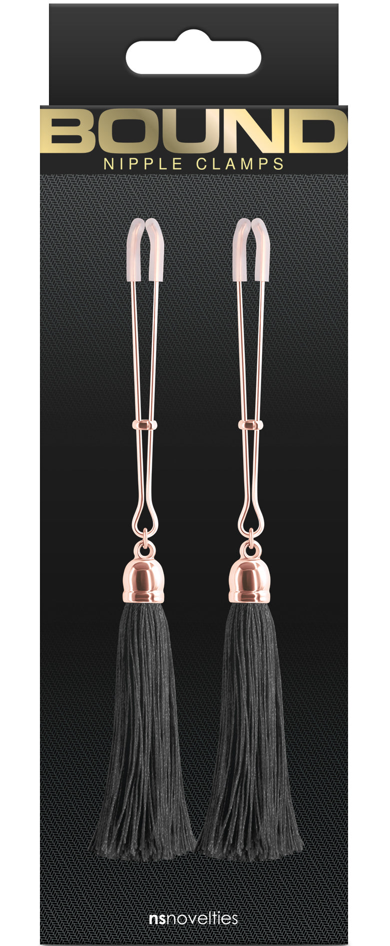 Bound Adjustable Nipple Clamps with Tassle