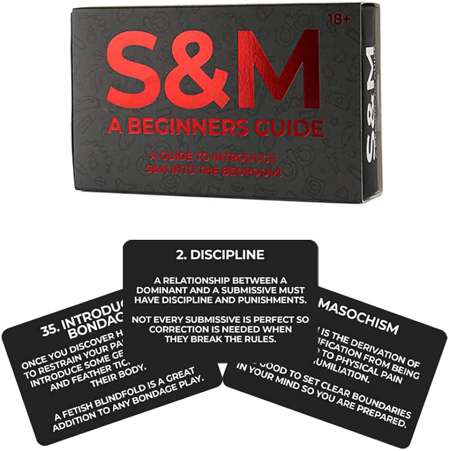 S&M A Beginners Guide Cards