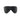 Faux leather blindfold with plush lining