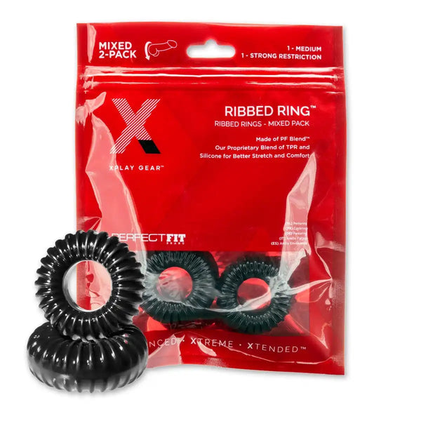 Ribbed Ring Mixed Pack