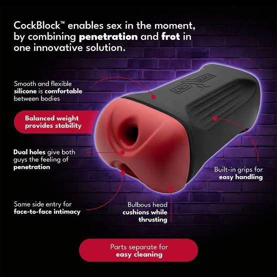 Cock Block Dual Penetration