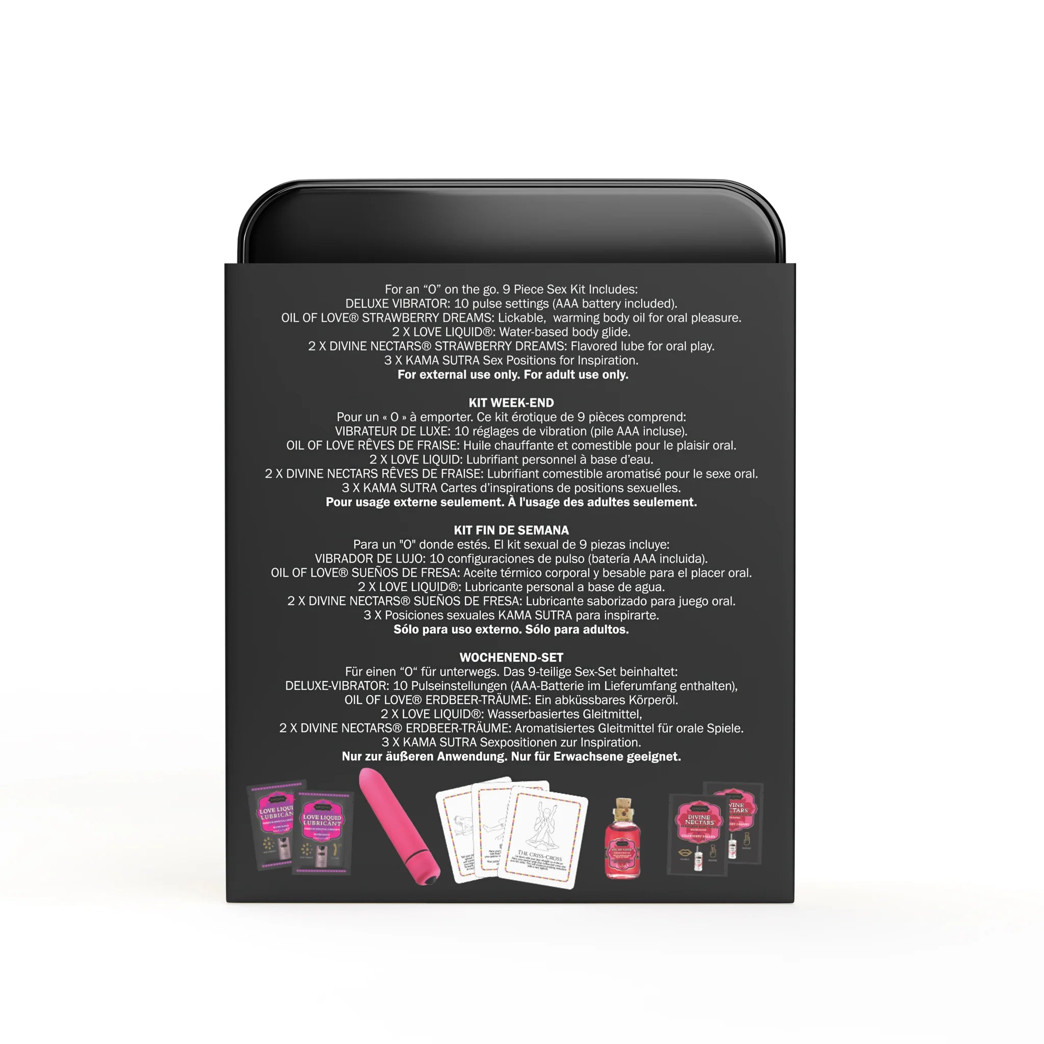 Weekender Kit “O” on the go: Various Flavours