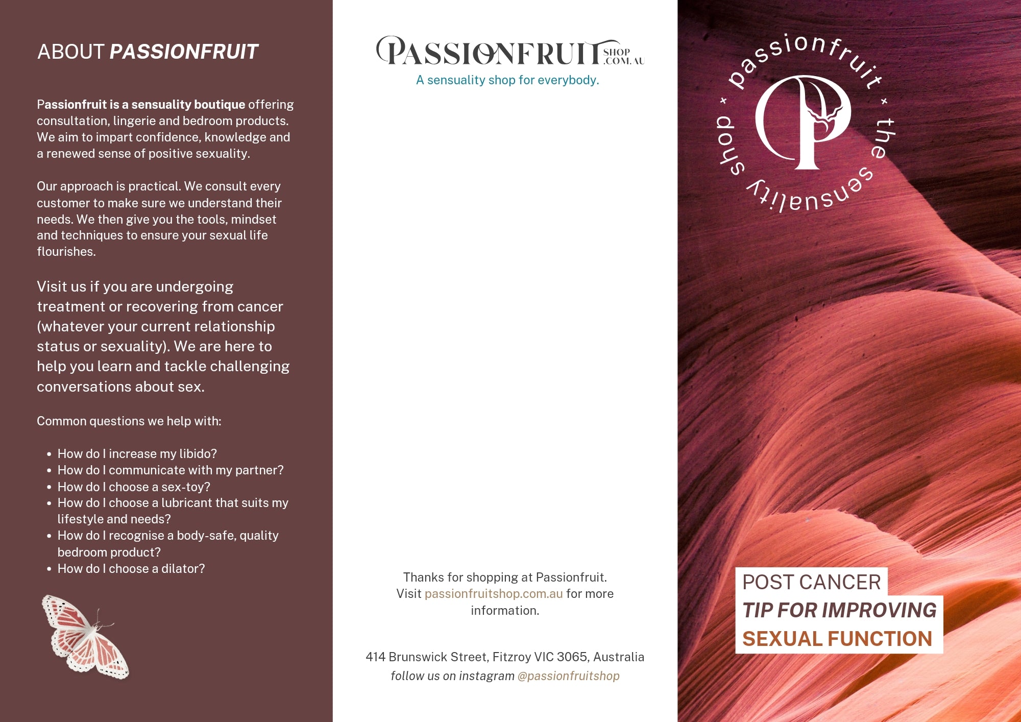 Professional Referral Pamphlets by Passionfruit