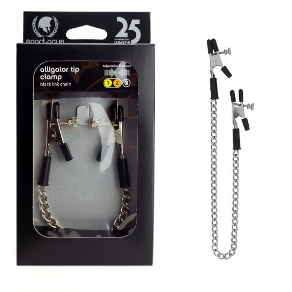Alligator Tip Clamp with Link Chain