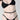 Rosemary Bralette: Black Mesh