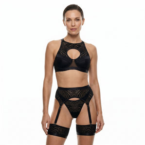 Zebra Print 5 Piece Set