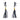 Alligator Tip Nipple Clamps with Leatherette Tassels - Passionfruit
