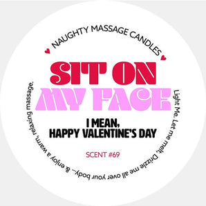 Mini Valentines Day Massage Candles