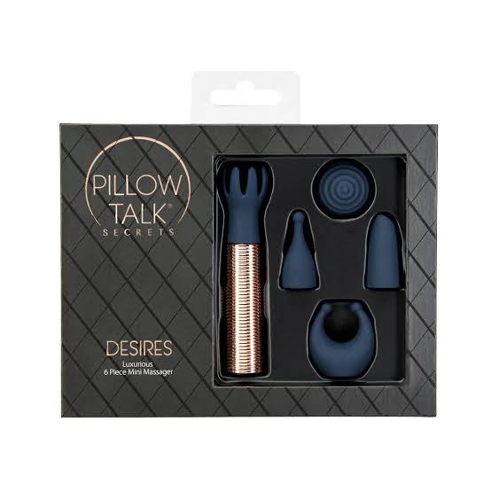 Desires 6 Piece Mini Massager - Passionfruit