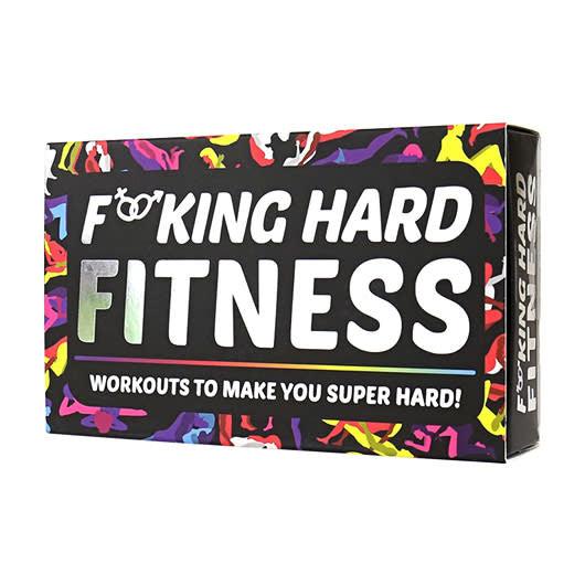 F*cking Hard Fitness Card Deck - Passionfruit