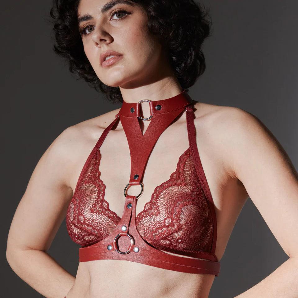 Heroine Harness Bra - Passionfruit