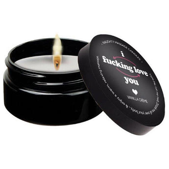I F*cking Love You: Massage Candle - Passionfruit