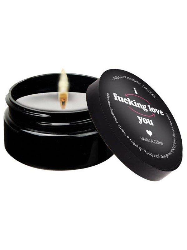 I F*cking Love You: Massage Candle - Passionfruit