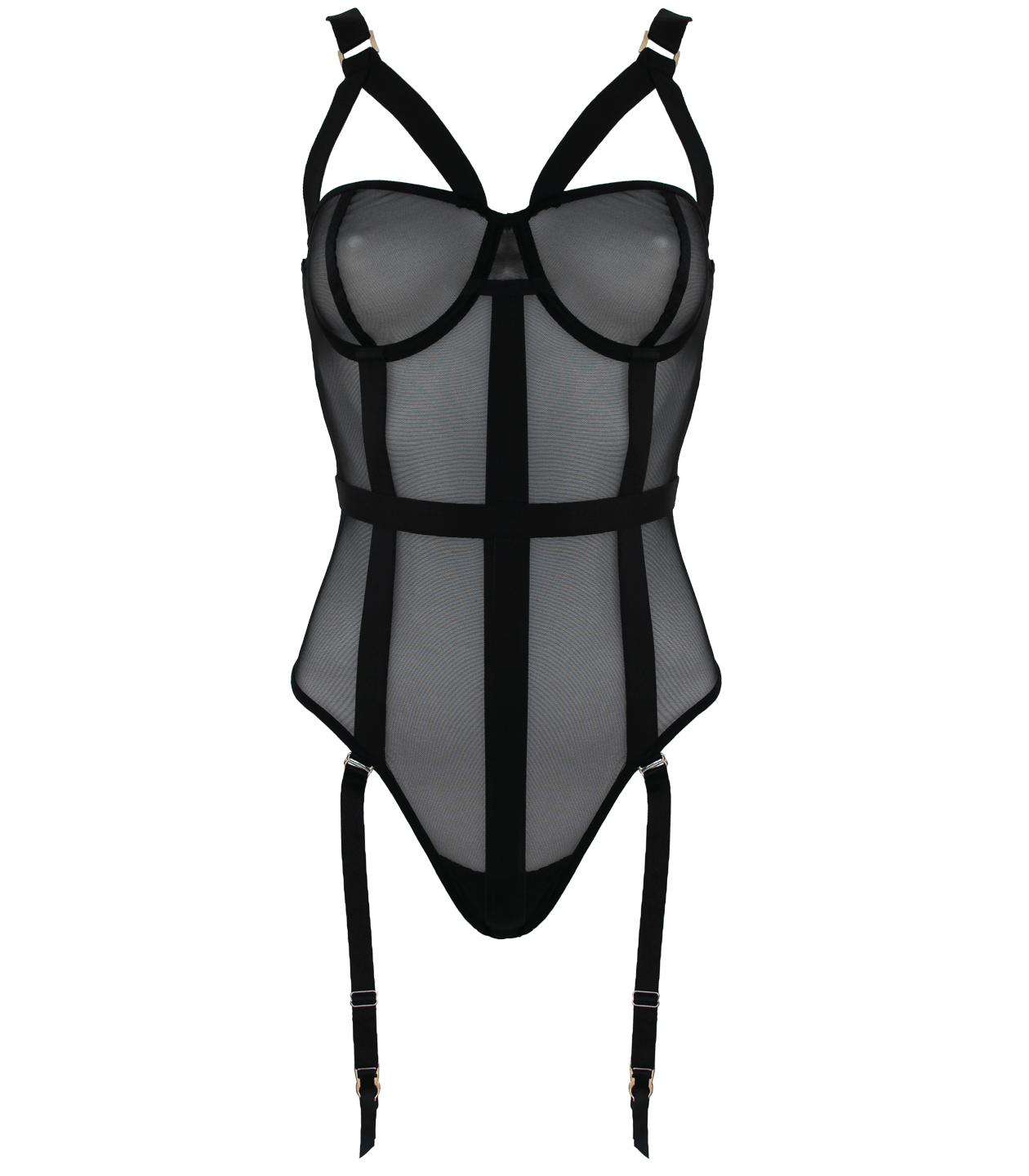 Mesh Bodysuit: Muse - Passionfruit