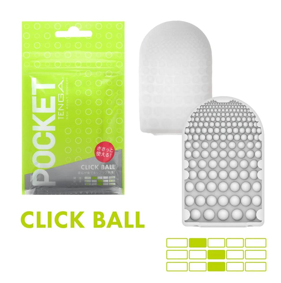 Pocket Tenga Click Ball - Passionfruit
