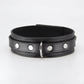 LIL Leather Collar with D Ring