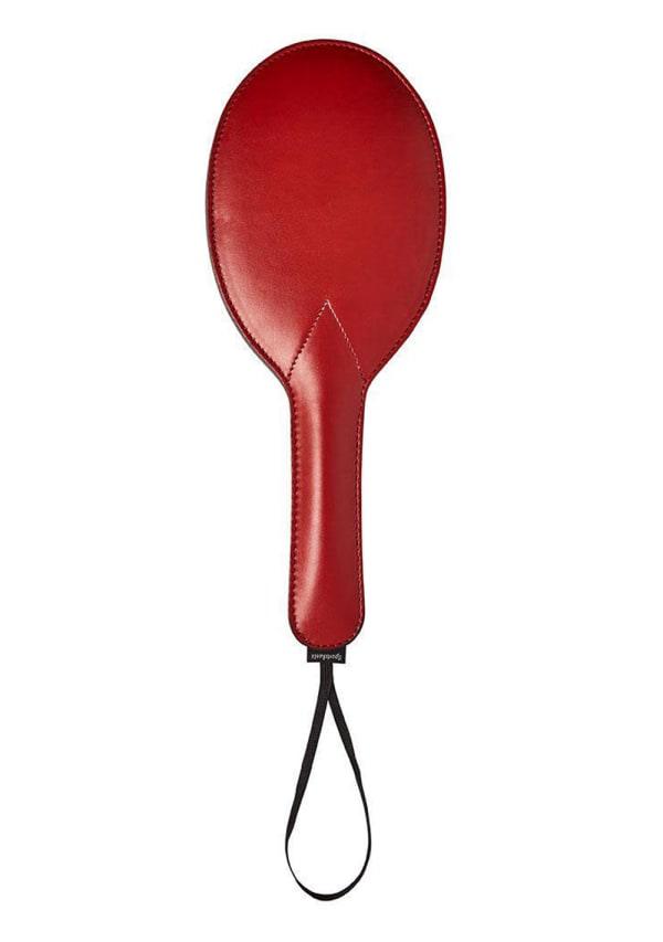 Saffron Ping Pong Paddle: Vegan Leather - Passionfruit