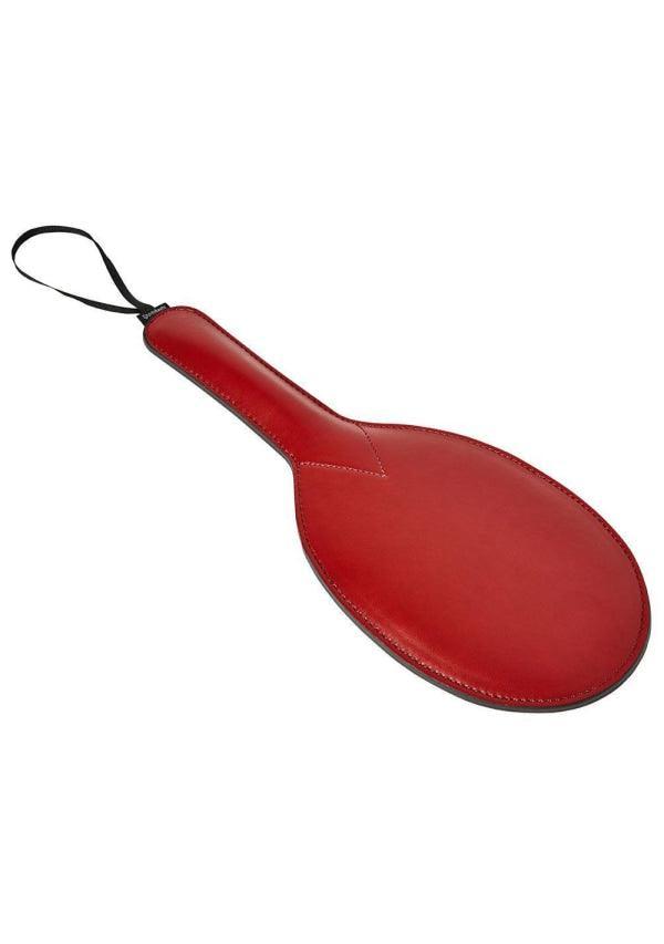 Saffron Ping Pong Paddle: Vegan Leather - Passionfruit