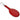 Saffron Ping Pong Paddle: Vegan Leather - Passionfruit