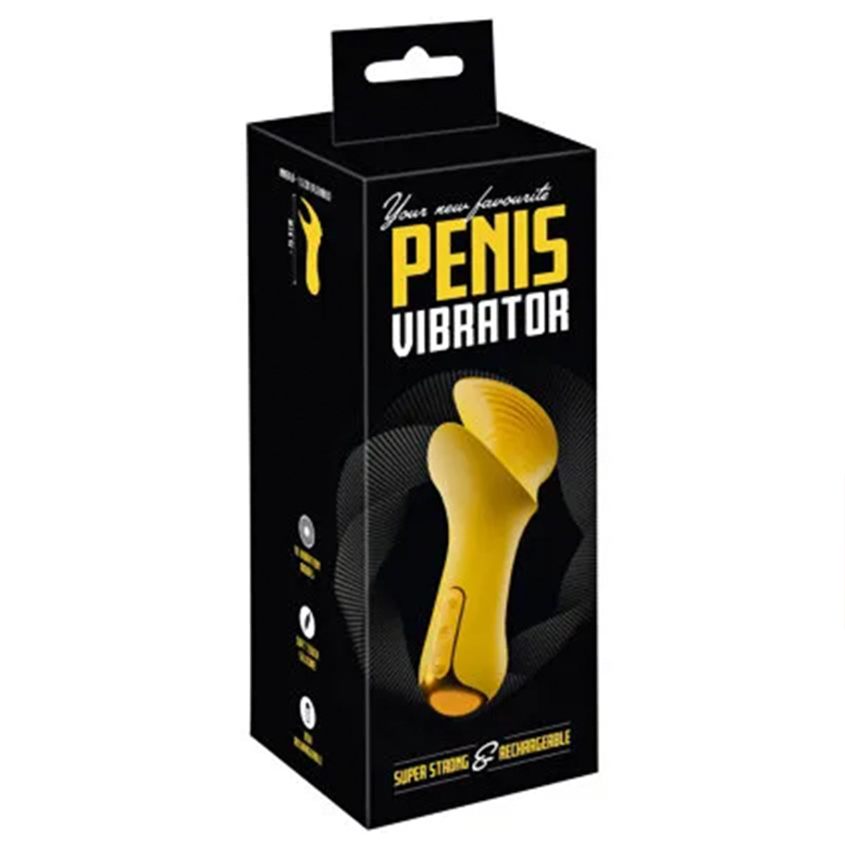 Yellow Penis Vibrator
