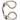 Hemp Wrist or Ankle Cuffs - 6mm - Passionfruit