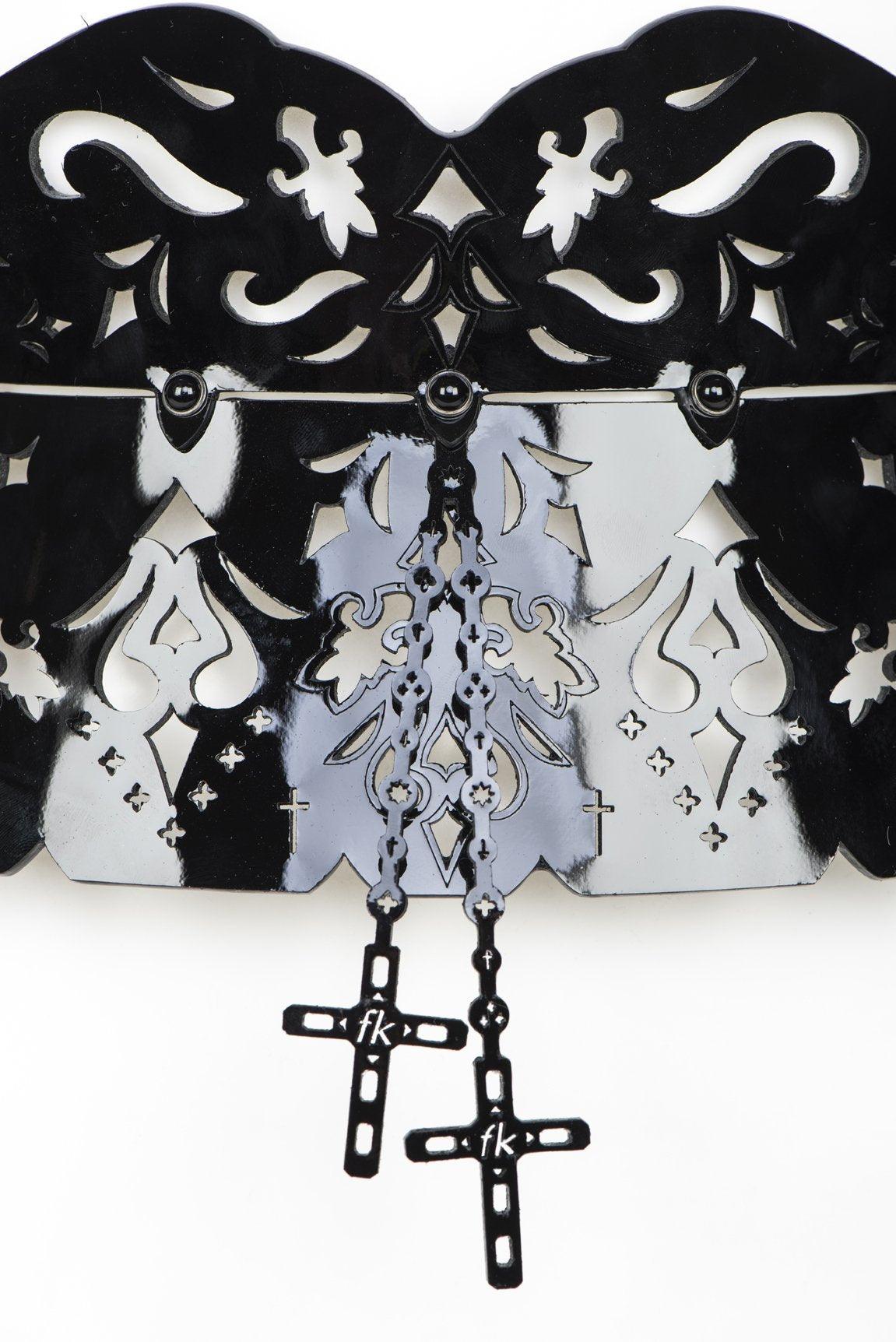 Nero Waist Garter Belt with Garters - Passionfruit 