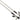 Alligator Tip Clamp with Jewel Chain - Passionfruit
