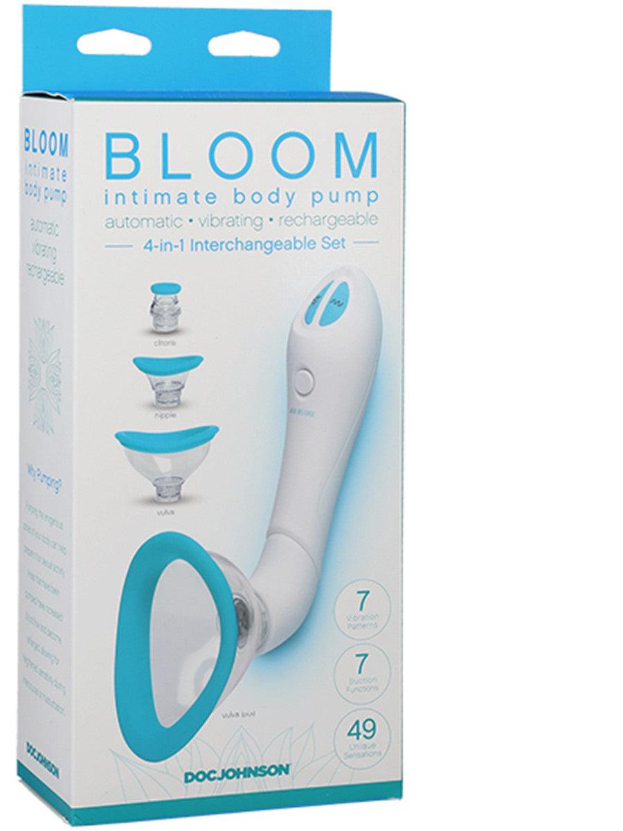 Bloom Vibrating Vulva & Nipple Pump - Passionfruit