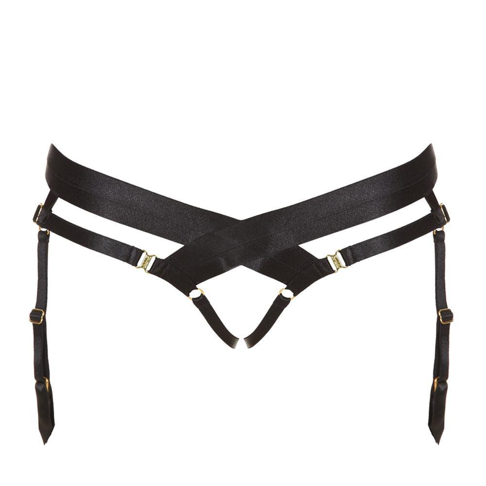 Bondage Harness Brief - Passionfruit