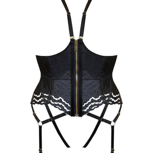 Dala Underbust Basque - Bordelle - Passionfruit