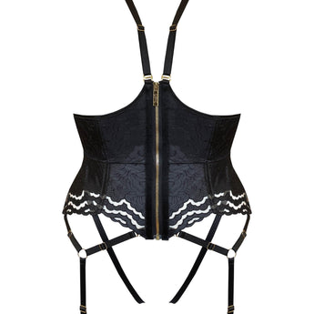 Dala Underbust Basque - Bordelle - Passionfruit