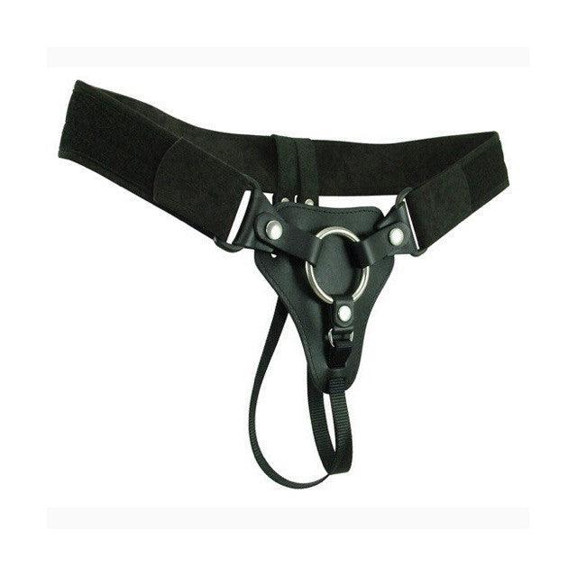 Deluxe Leather & Velcro Harness: Wild Hide - Passionfruit